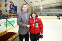 Тренер команды Мурманской области Л.Д. Петрова