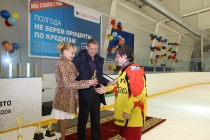 Лучший нападающий - Николай Степанов (ХК «Искра», Костромской район)