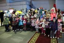 Детский праздник на Ледовой арене